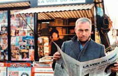 Michel Serrault: das Auge bei der Arbeit